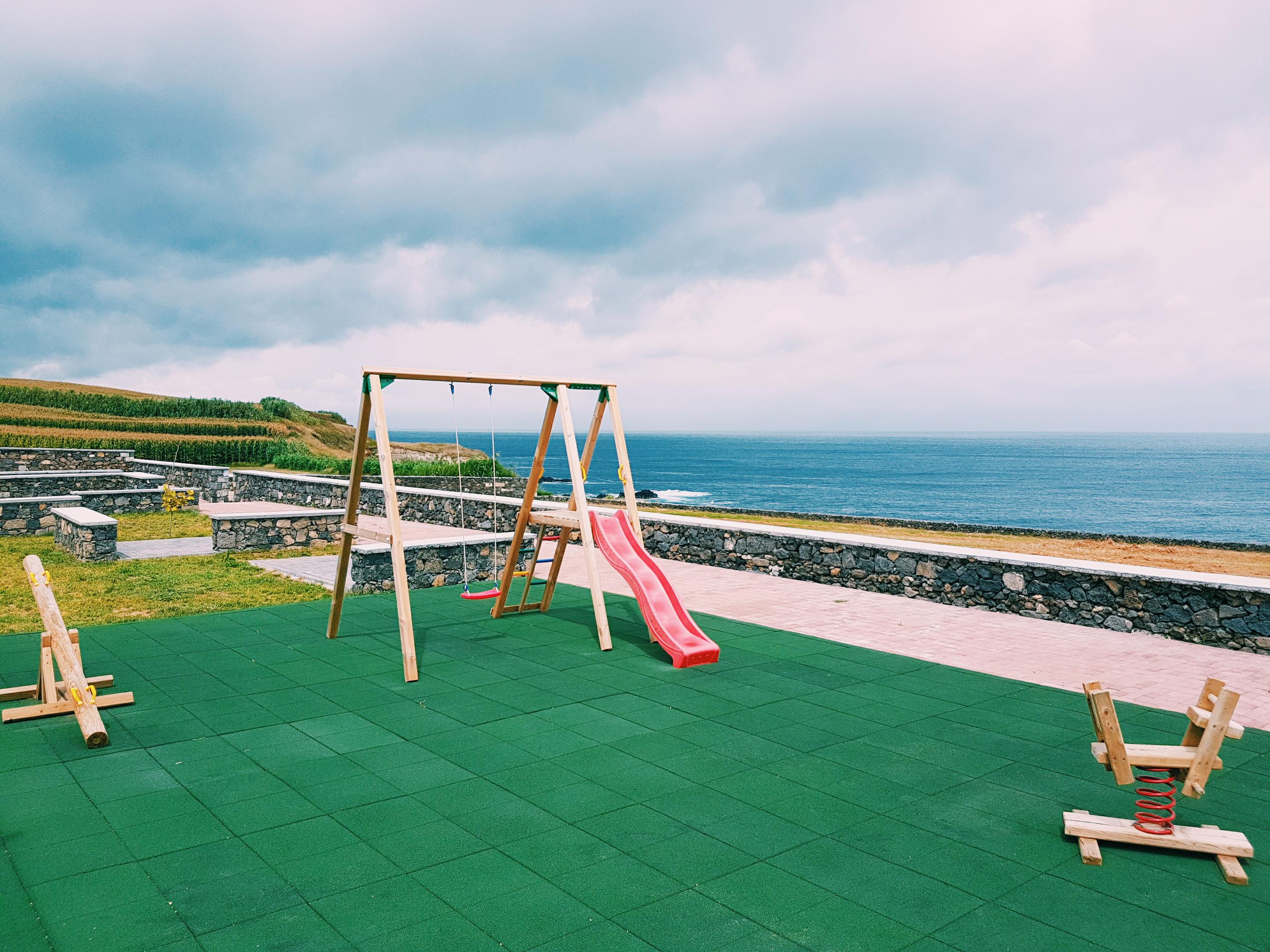 Pedras Do Mar Resort & Spa Fenais da Luz Exterior photo Playground in the village