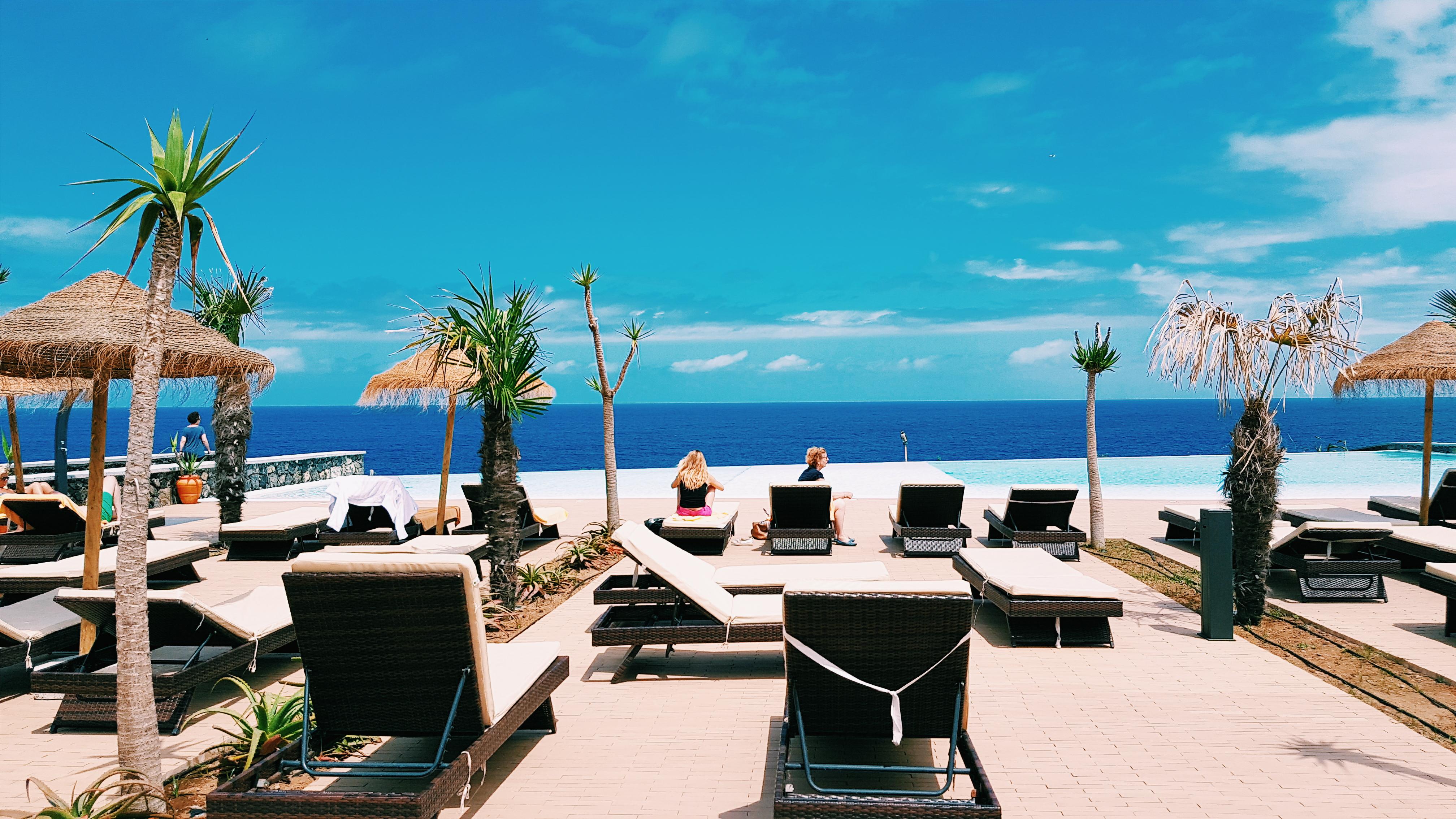 Pedras Do Mar Resort & Spa Fenais da Luz Exterior photo Beach at the hotel