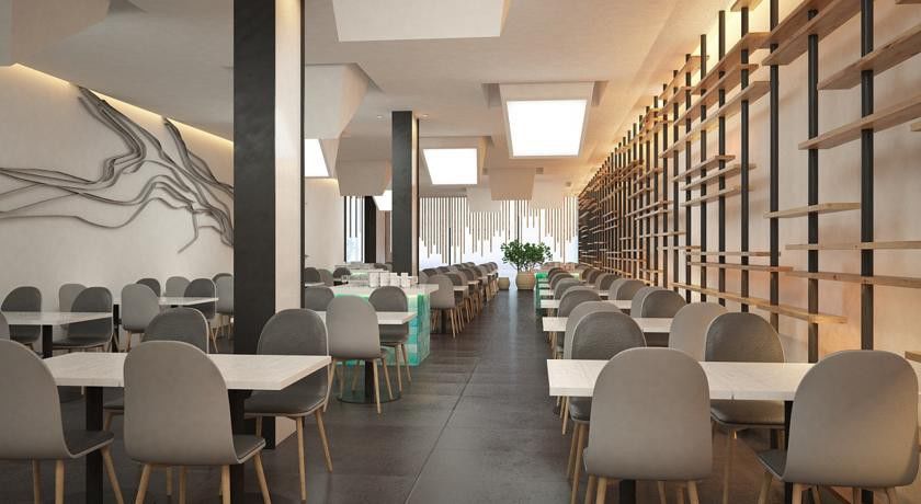 Pedras Do Mar Resort & Spa Fenais da Luz Exterior photo Interior of the restaurant