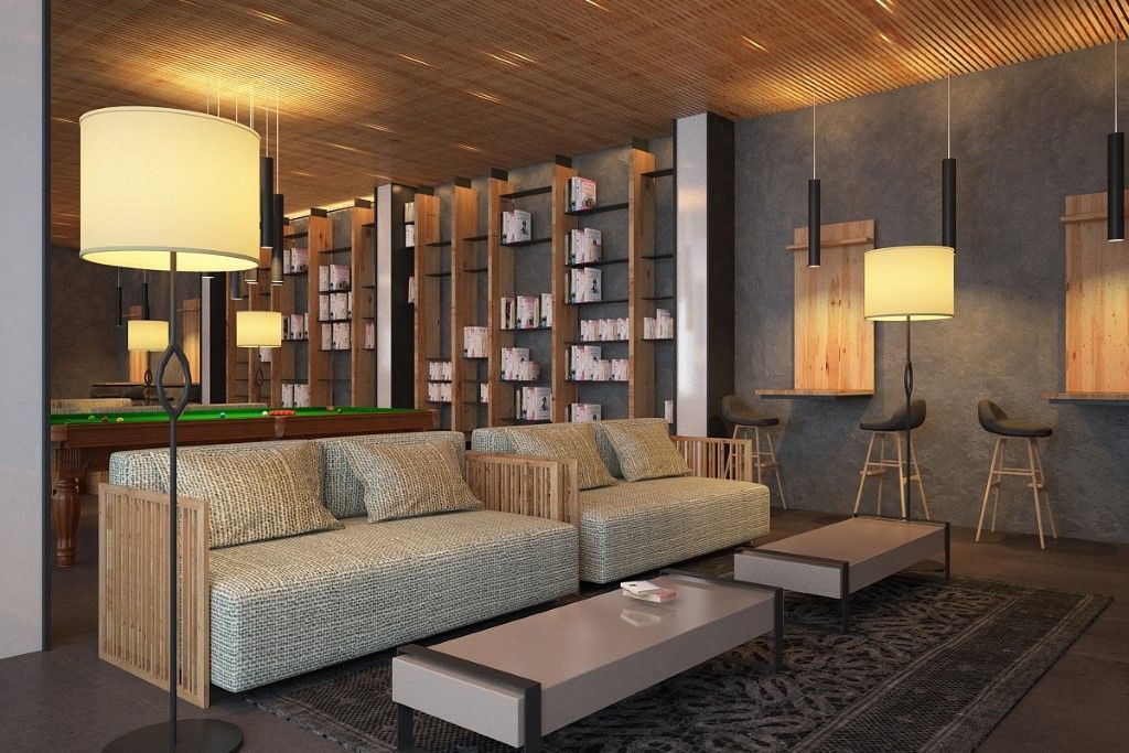 Pedras Do Mar Resort & Spa Fenais da Luz Exterior photo Interior of the library